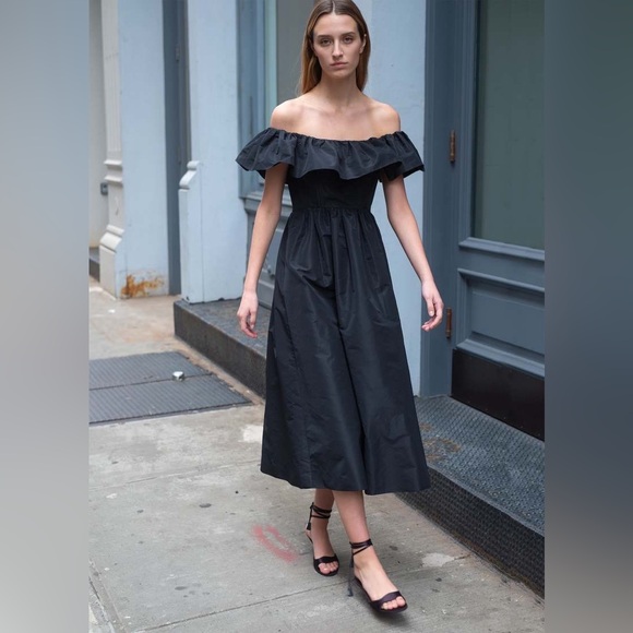 Sea New York Dresses & Skirts - NWT $425 Sea Diana Taffeta Dress In Black